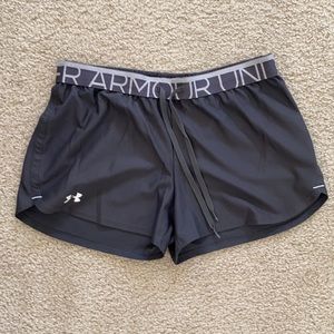 Grey Under Armour Play Up Shorts